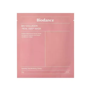 Masque Biodance Bio-Collagen Real Deep Mask hydratation profonde.