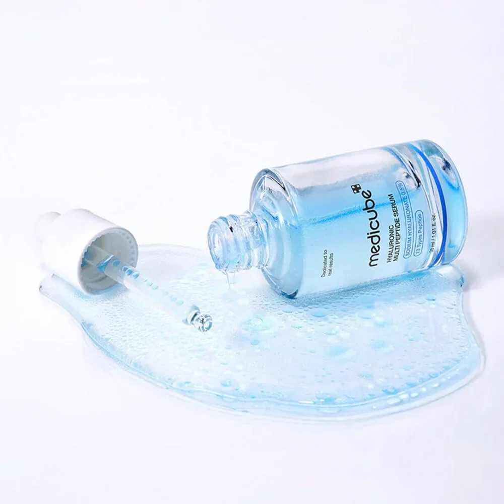 Sérum hydratant Medicube Hyaluronic Multi Peptide aux 13 peptides.