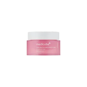 Crème capsules Medicube PDRN Pink Collagen barrière cutanée.